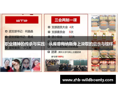 职业精神的传承与实践：从库普梅纳斯身上汲取的启示与榜样